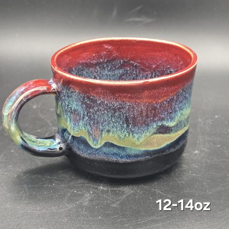 Red, Blue, Green and Black Mug