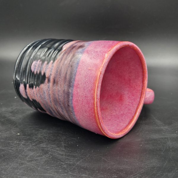 Black and Pink Mug - Image 3