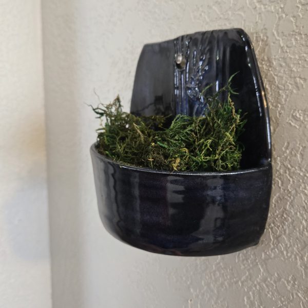 Black and Blue Wall planter - Image 5