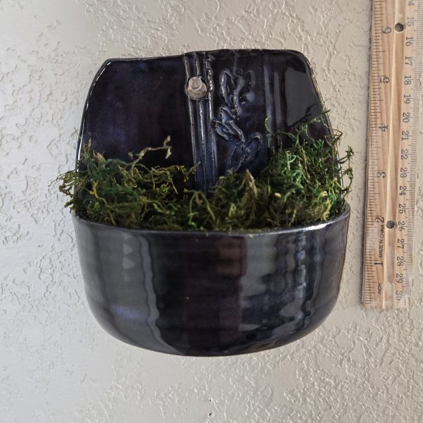 Black and Blue Wall planter - Image 7